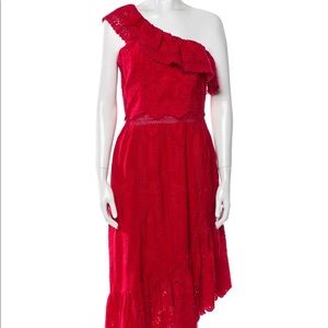 The Kooples One-Shoulder Asymmetrical Dress